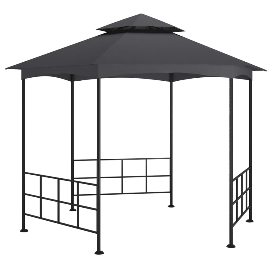 Prieel Met Zijwanden 3,1X2,7 M Kleurig Antraciet