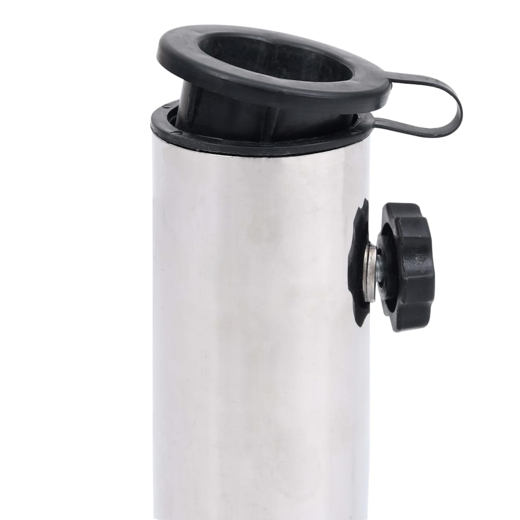 Parasolvoet 45x25x8 cm graniet lichtgrijs