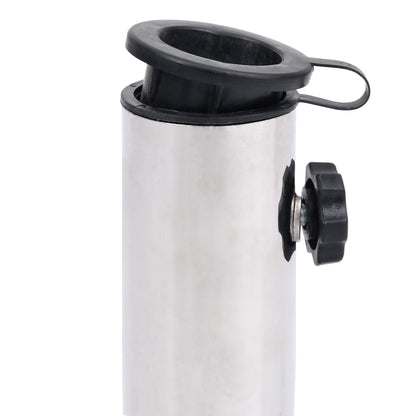 Parasolvoet 45x25x8 cm graniet lichtgrijs