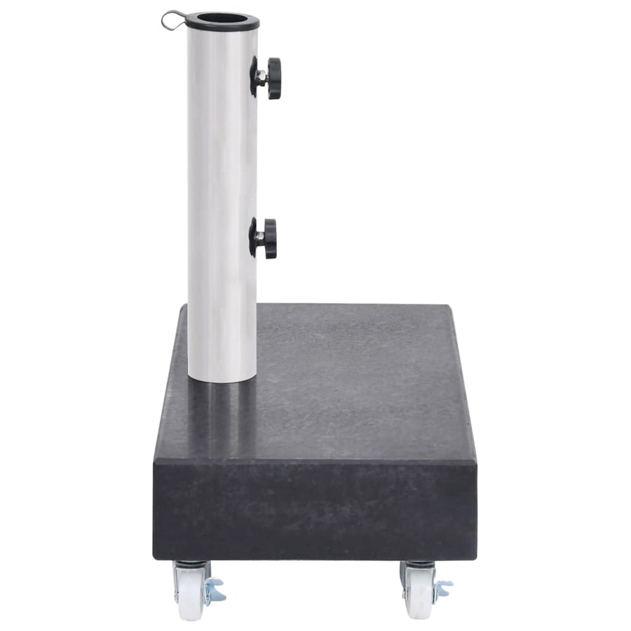 Parasolvoet 45X25X8 Cm Graniet Zwart