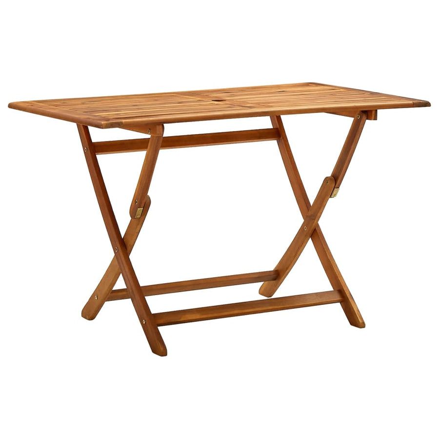 Tuintafel Inklapbaar Massief Acaciahout 120 x 70 x 75 cm