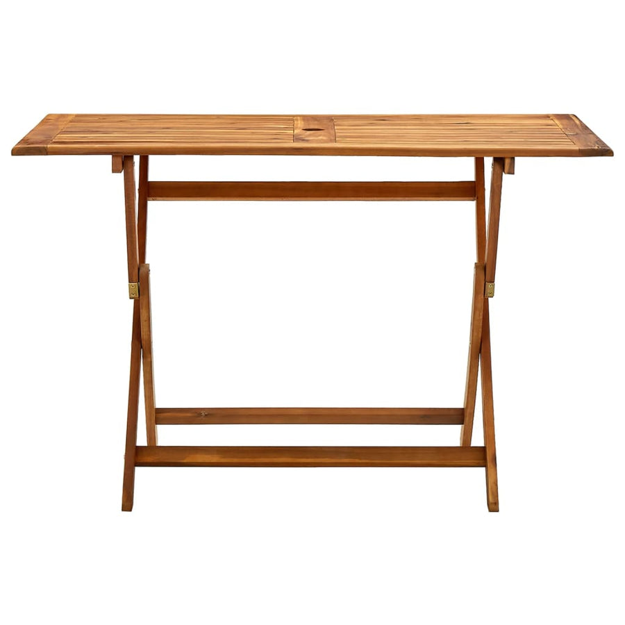 Tuintafel Inklapbaar Massief Acaciahout 120 x 70 x 75 cm