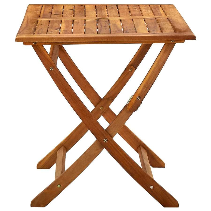 Tuintafel Inklapbaar Massief Acaciahout 120 x 70 x 75 cm