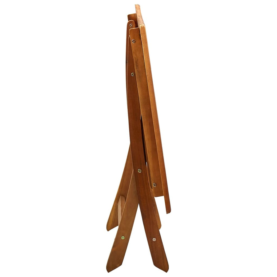 Tuintafel Inklapbaar Massief Acaciahout 120 x 70 x 75 cm