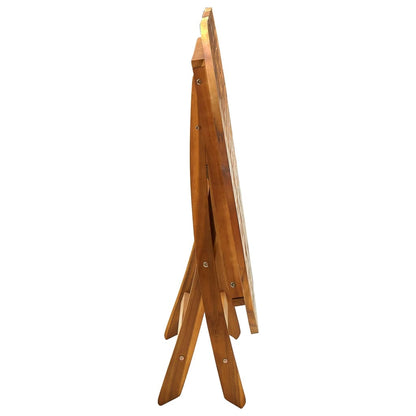 Tuintafel Inklapbaar Massief Acaciahout 160 x 85 x 75 cm