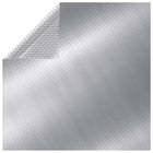 Pool cover 450x220 cm PE silver-colored