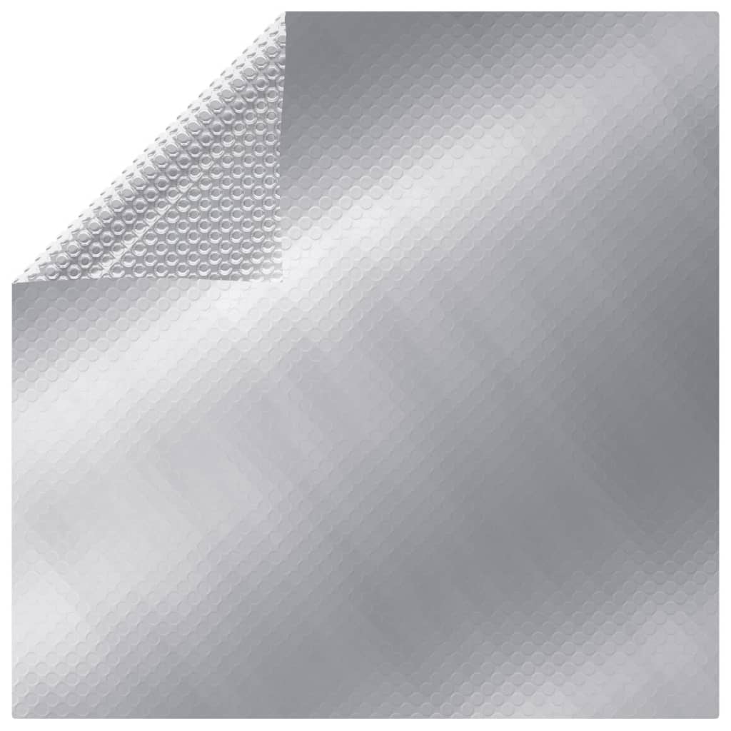 Zwembadhoes 450X220 Cm Pe Zilverkleurig