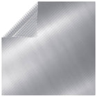 Zwembadhoes 549x274 cm zilver PE