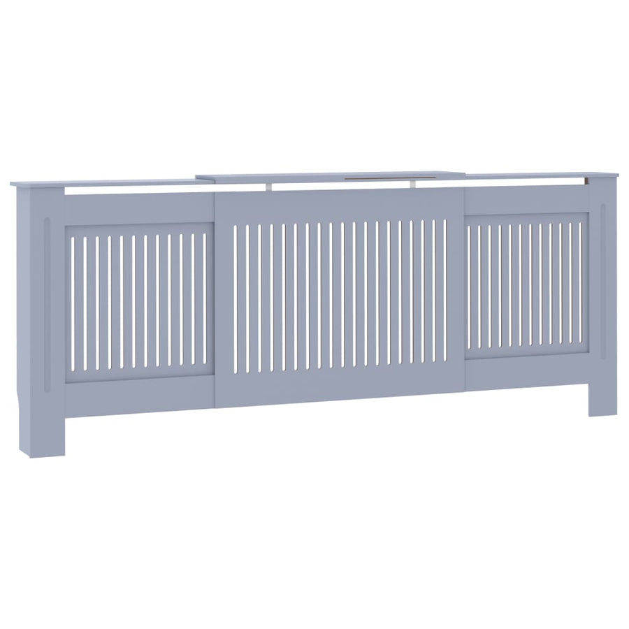 Radiatorombouw 205 Cm Mdf 1 205 x 20.5 x 81.5 cm Grijs