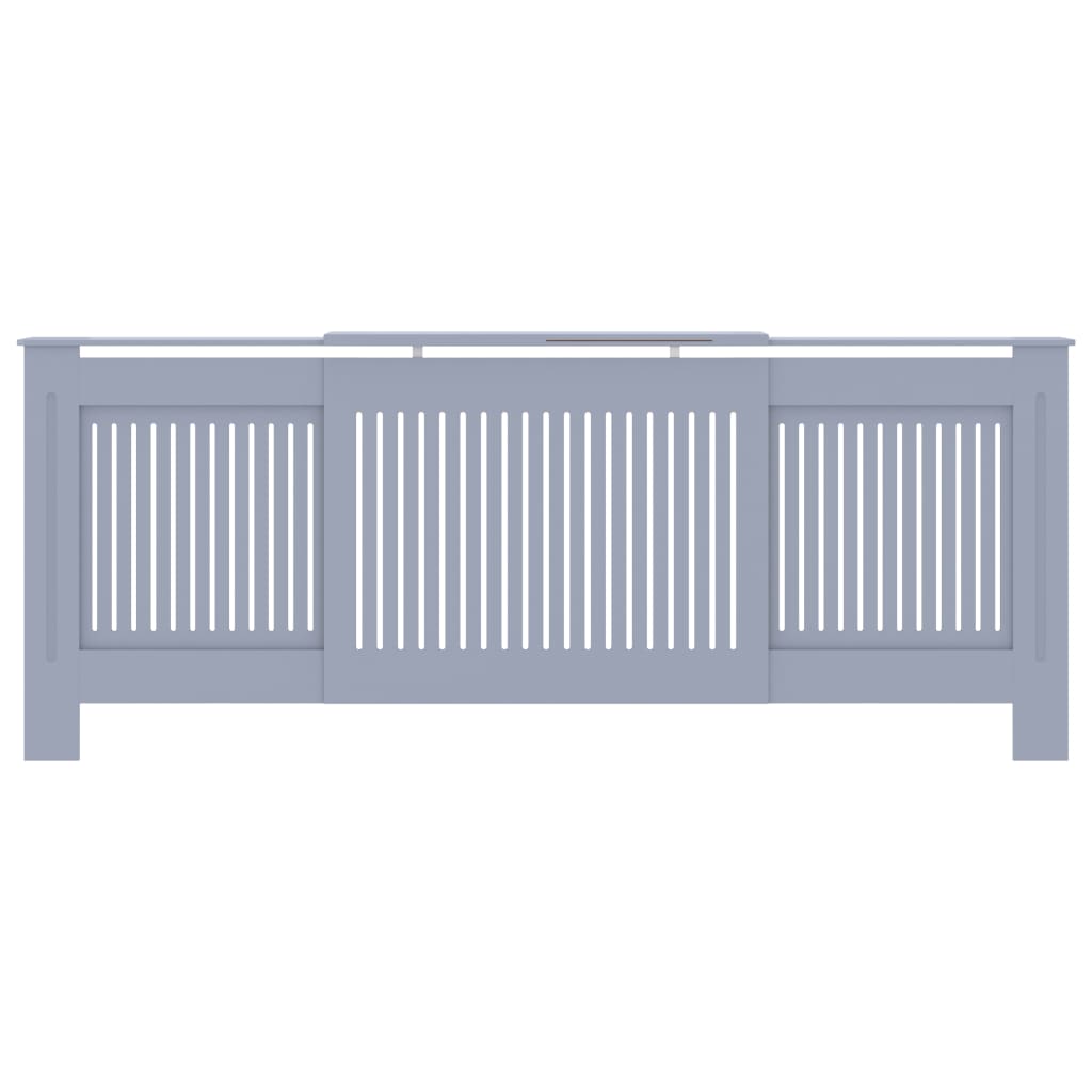 Radiatorombouw 205 Cm Mdf 1 205 x 20.5 x 81.5 cm Grijs