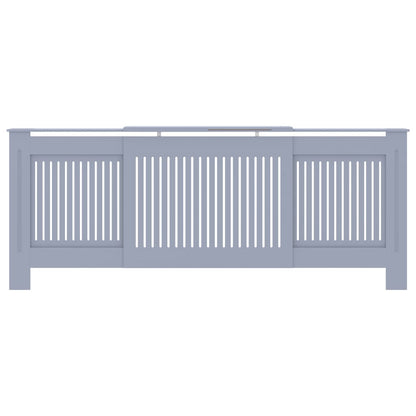 Radiatorombouw 205 Cm Mdf 1 205 x 20.5 x 81.5 cm Grijs