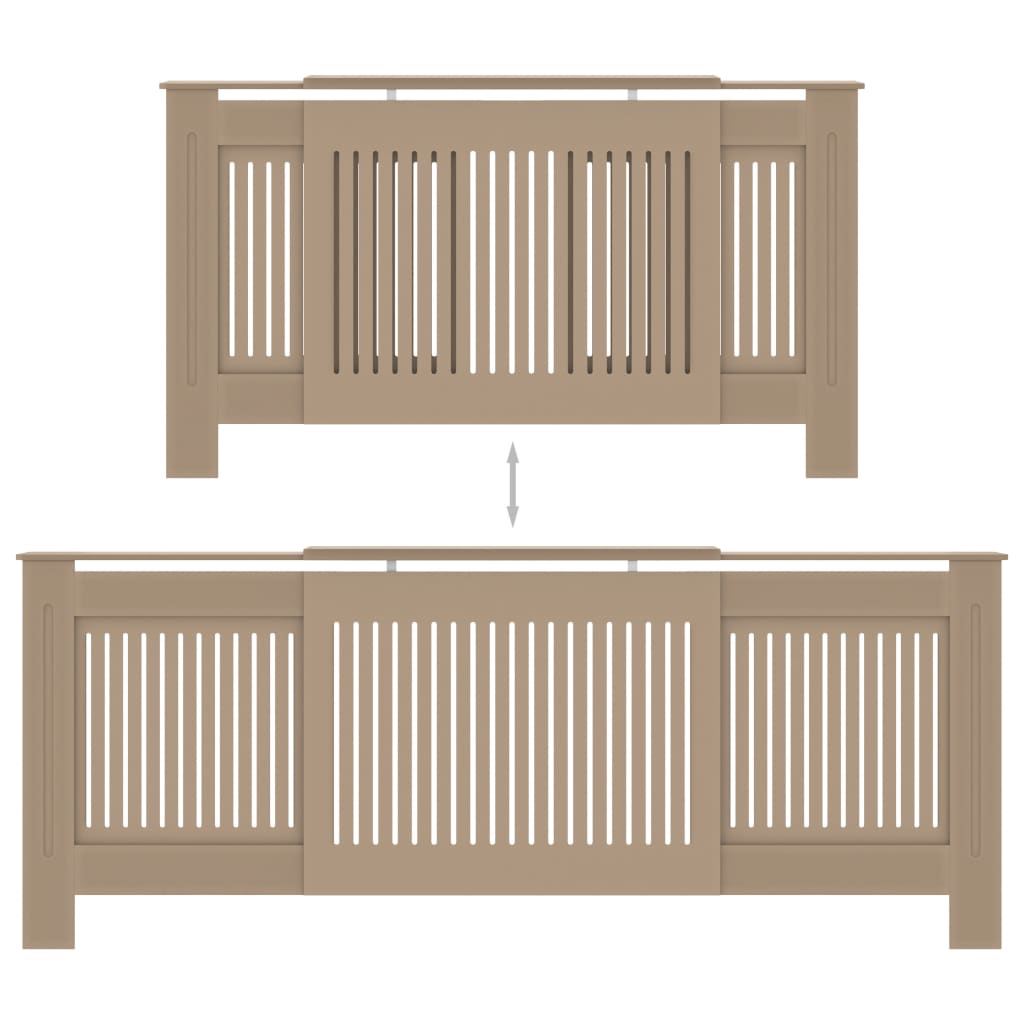 Radiatorombouw 205 Cm Mdf 1 205 x 20.5 x 81.5 cm Bruin