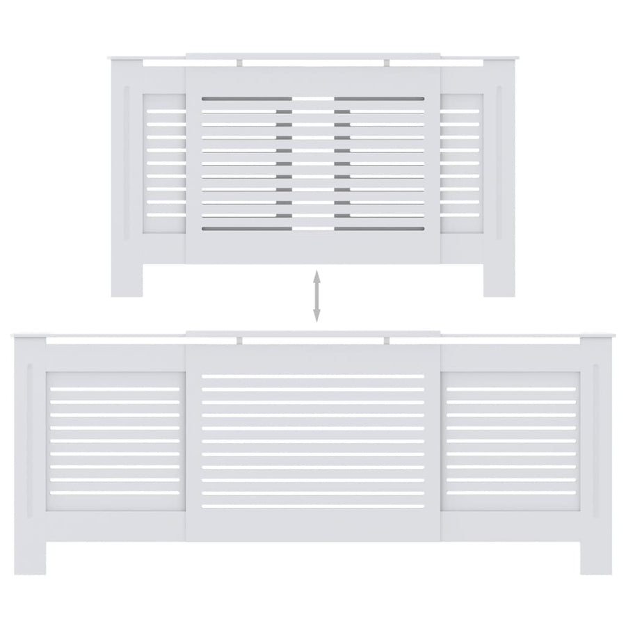 Radiatorombouw 205 Cm Mdf 1 205 x 20.5 x 81.5 cm Wit