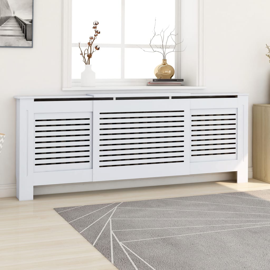 Radiatorombouw 205 Cm Mdf 1 205 x 20.5 x 81.5 cm Wit