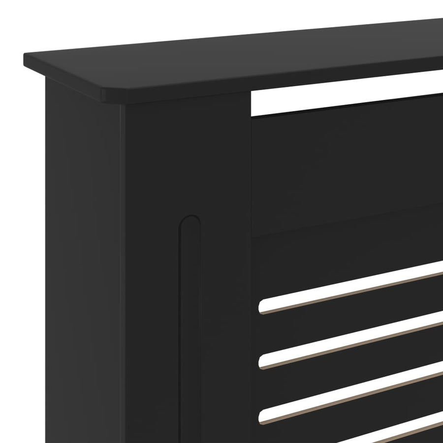 Radiatorombouw 205 Cm Mdf 1 205 x 20.5 x 81.5 cm Zwart