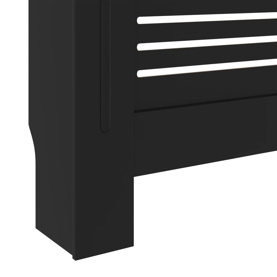 Radiatorombouw 205 Cm Mdf 1 205 x 20.5 x 81.5 cm Zwart