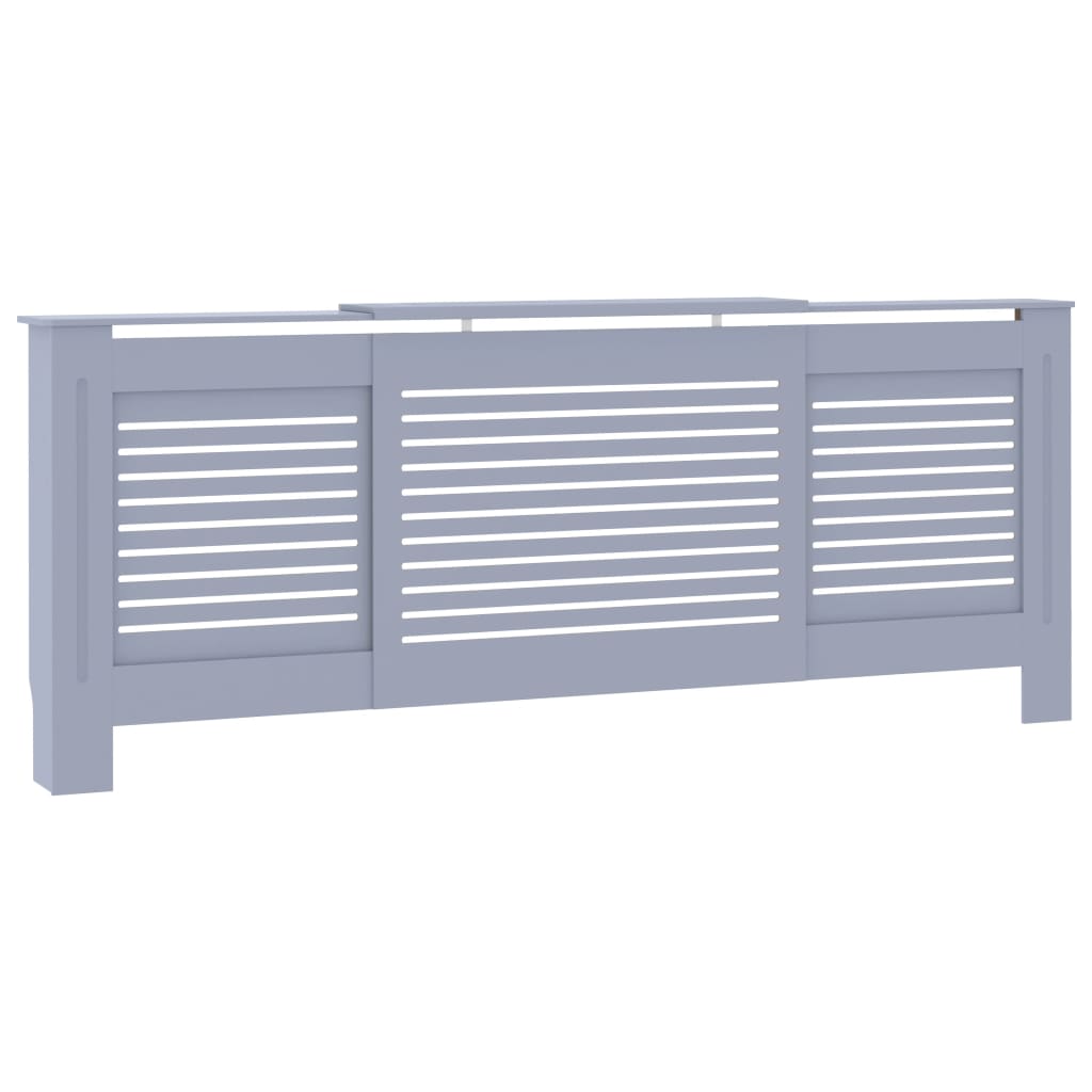 Radiatorombouw 205 Cm Mdf 1 205 x 20.5 x 81.5 cm Grijs