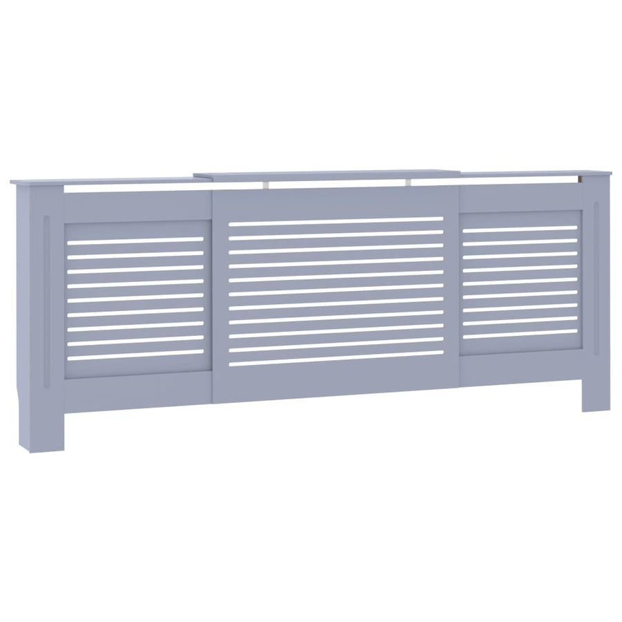 Radiatorombouw 205 Cm Mdf 1 205 x 20.5 x 81.5 cm Grijs