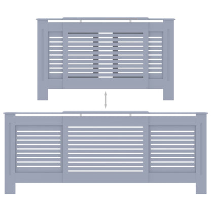 Radiatorombouw 205 Cm Mdf 1 205 x 20.5 x 81.5 cm Grijs