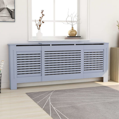 Radiatorombouw 205 Cm Mdf 1 205 x 20.5 x 81.5 cm Grijs