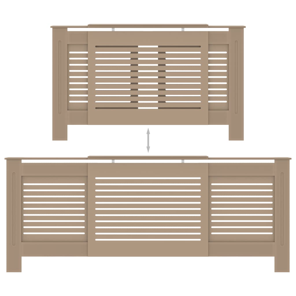 Radiatorombouw 205 Cm Mdf 1 205 x 20.5 x 81.5 cm Bruin