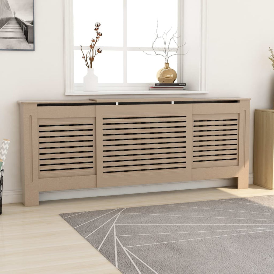 Radiatorombouw 205 Cm Mdf 1 205 x 20.5 x 81.5 cm Bruin