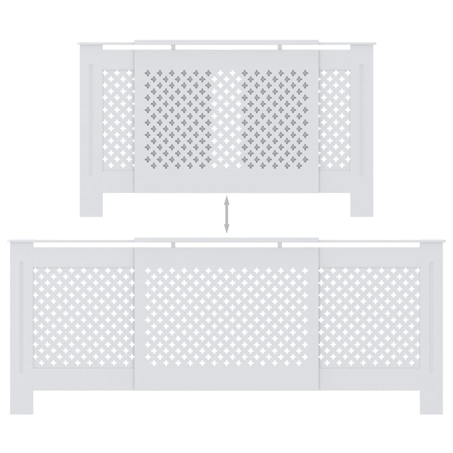 Radiatorombouw 205 Cm Mdf 1 205 x 20.5 x 81.5 cm Wit