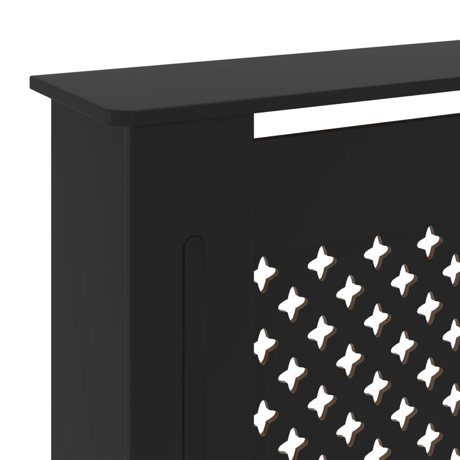 Radiatorombouw 205 Cm Mdf 1 205 x 20.5 x 81.5 cm Zwart