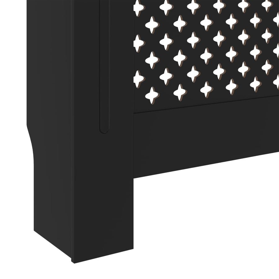 Radiatorombouw 205 Cm Mdf 1 205 x 20.5 x 81.5 cm Zwart