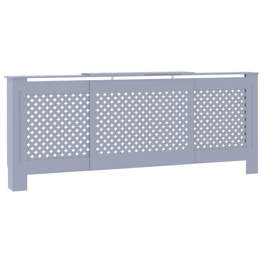 Radiatorombouw 205 Cm Mdf 1 205 x 20.5 x 81.5 cm Grijs