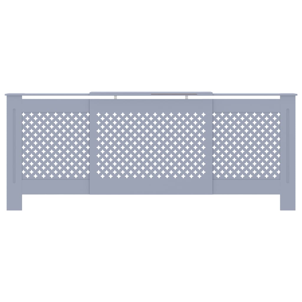 Radiatorombouw 205 Cm Mdf 1 205 x 20.5 x 81.5 cm Grijs