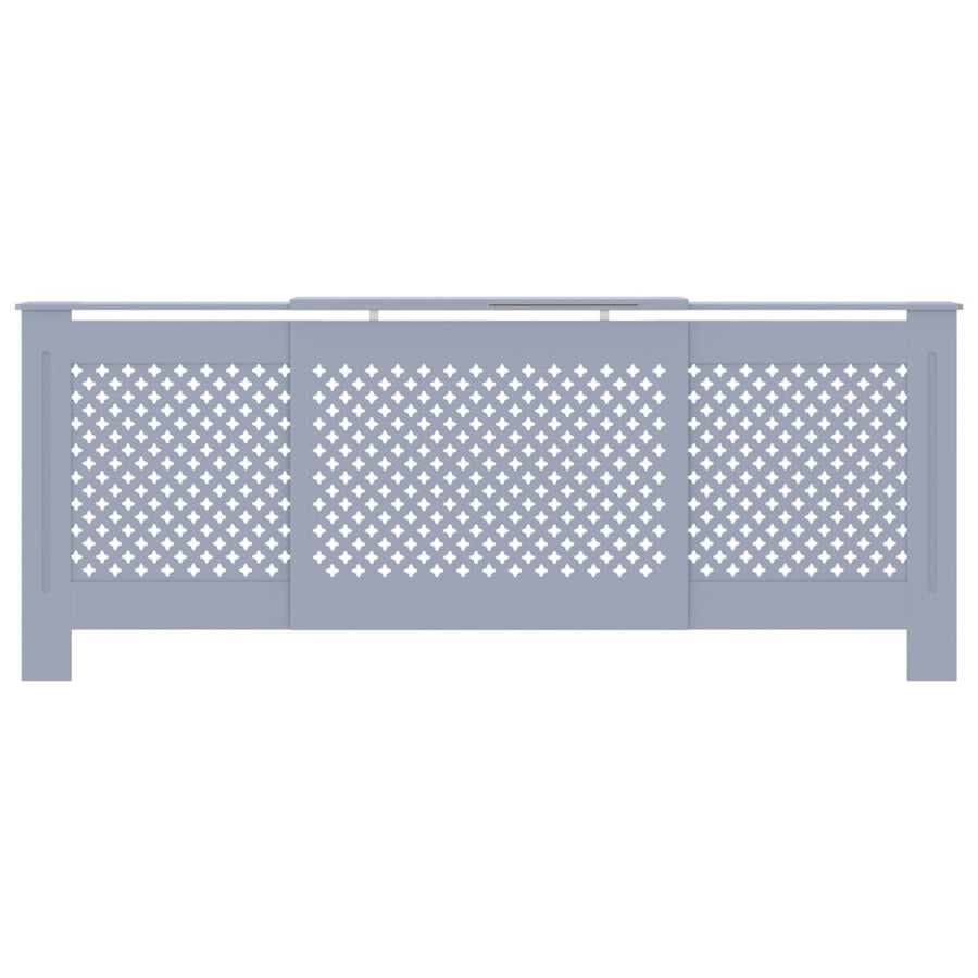 Radiatorombouw 205 Cm Mdf 1 205 x 20.5 x 81.5 cm Grijs
