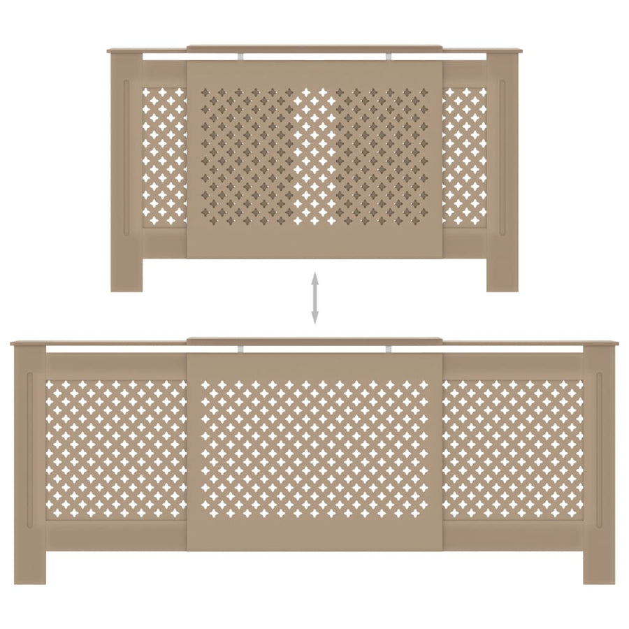 Radiatorombouw 205 Cm Mdf 1 205 x 20.5 x 81.5 cm Bruin