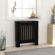 Radiatorombouw 78x19x81,5 cm MDF zwart