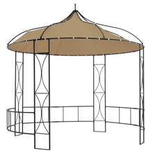 Prieel Rond 300X290 Cm Taupe