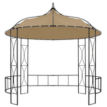 Prieel Rond 300X290 Cm Taupe