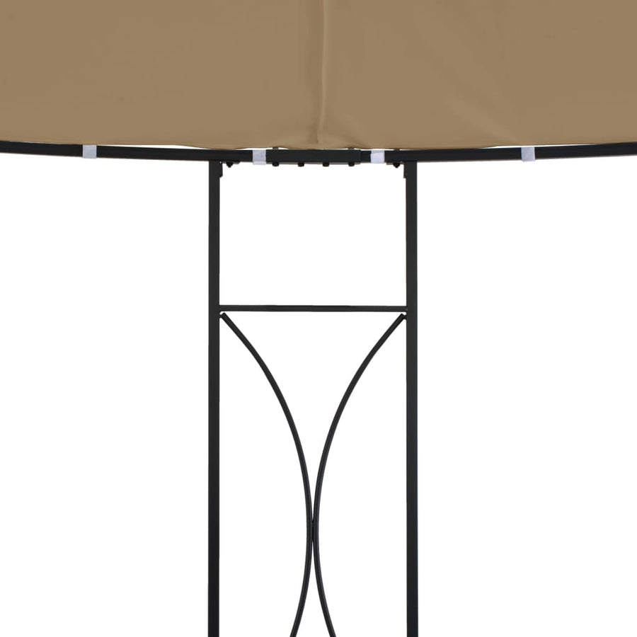 Prieel Rond 300X290 Cm Taupe
