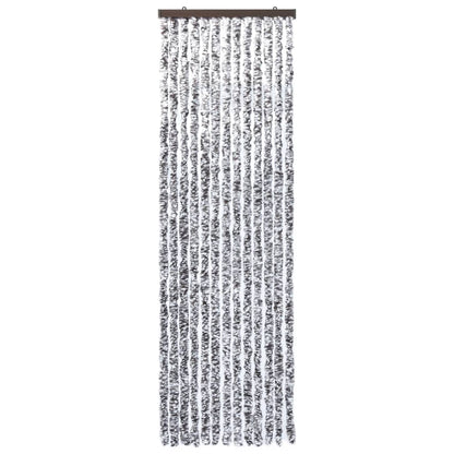 Vliegengordijn 90x200 cm chenille bruin en beige 90 x 200 cm Bruin en beige
