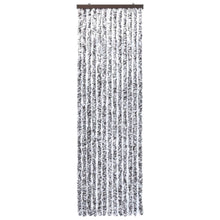 Vliegengordijn 120x220 cm chenille bruin en beige 120 x 220 cm Bruin en beige