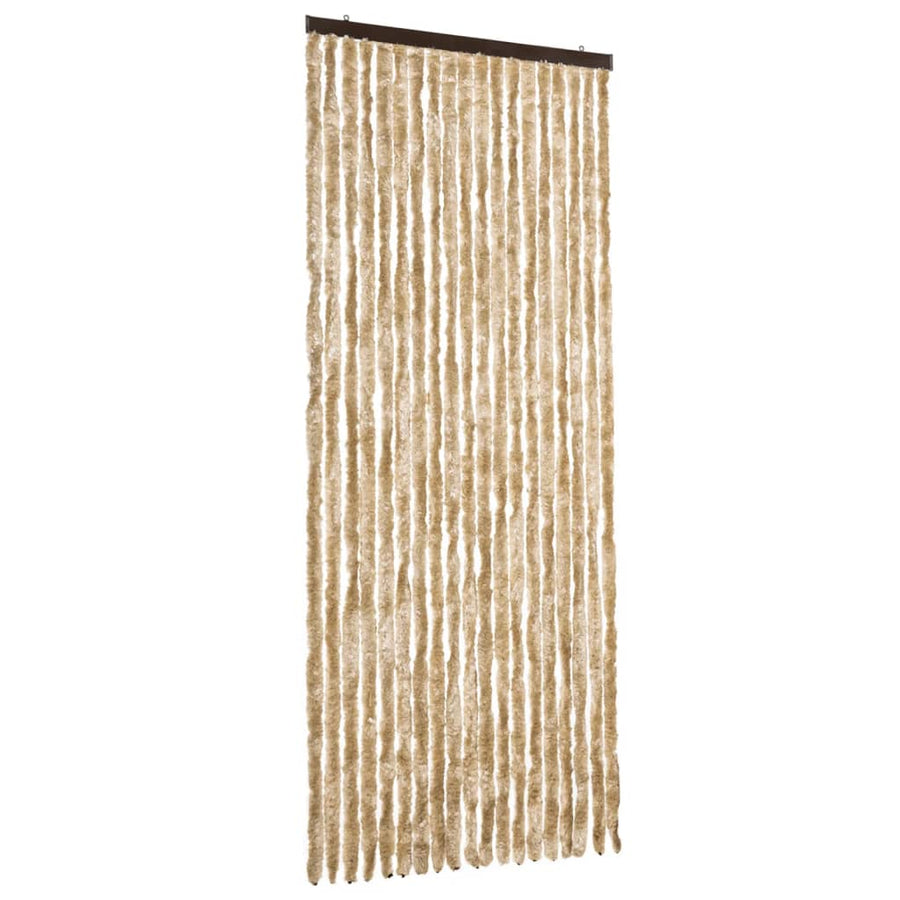 Vliegengordijn Chenille Beige 56 x 200 cm