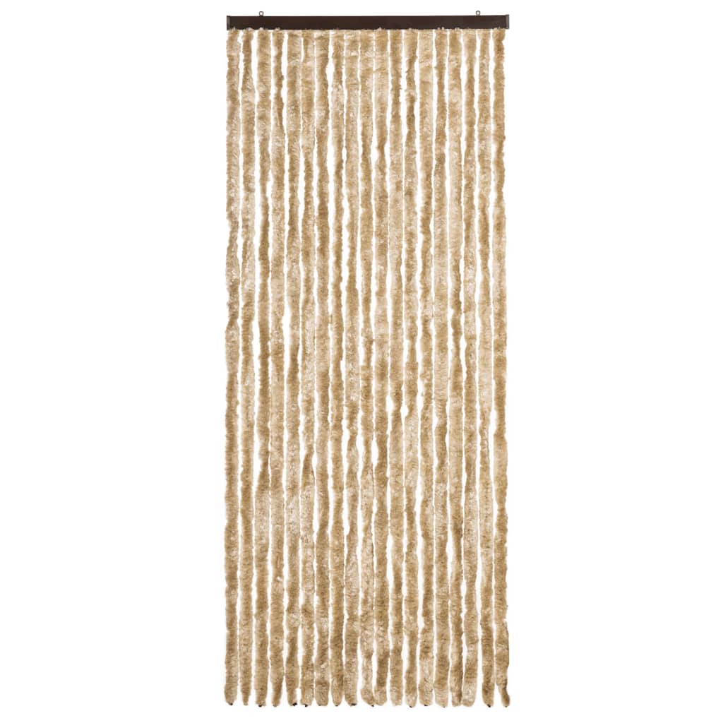 Vliegengordijn Chenille Beige 56 x 200 cm