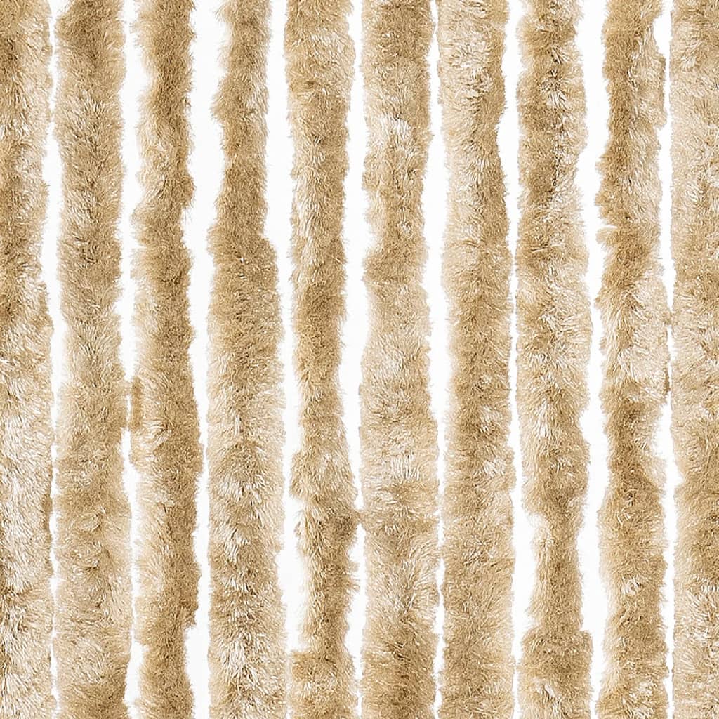 Vliegengordijn Chenille Beige 56 x 200 cm