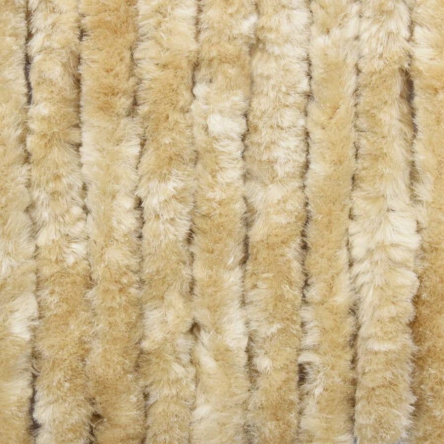 Vliegengordijn 90x200 cm chenille beige 90 x 200 cm Beige
