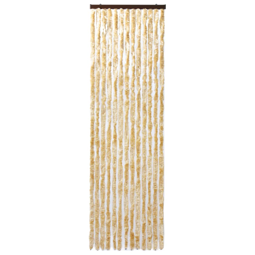 Vliegengordijn 120x220 cm chenille beige 120 x 220 cm Beige