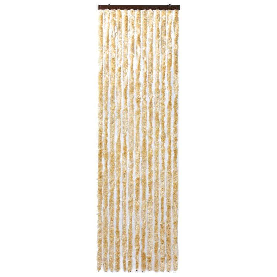 Vliegengordijn 120x220 cm chenille beige 120 x 220 cm Beige