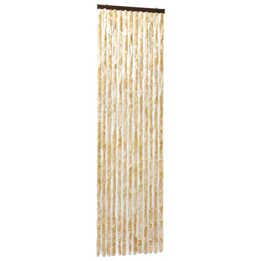 Vliegengordijn 120x220 cm chenille beige 120 x 220 cm Beige