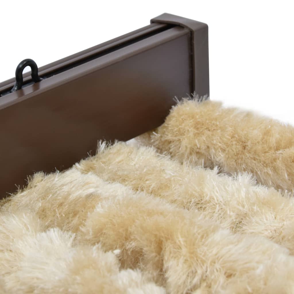 Vliegengordijn 120x220 cm chenille beige 120 x 220 cm Beige