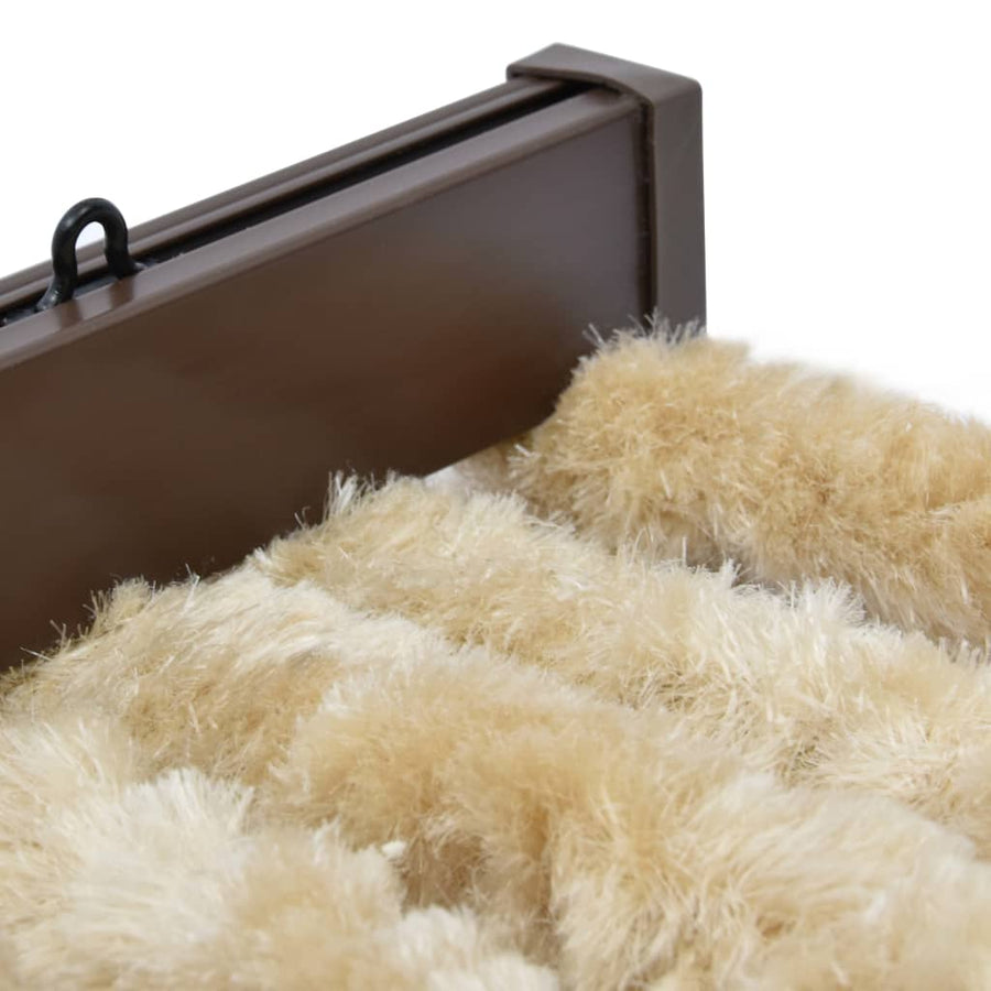 Vliegengordijn 120x220 cm chenille beige 120 x 220 cm Beige