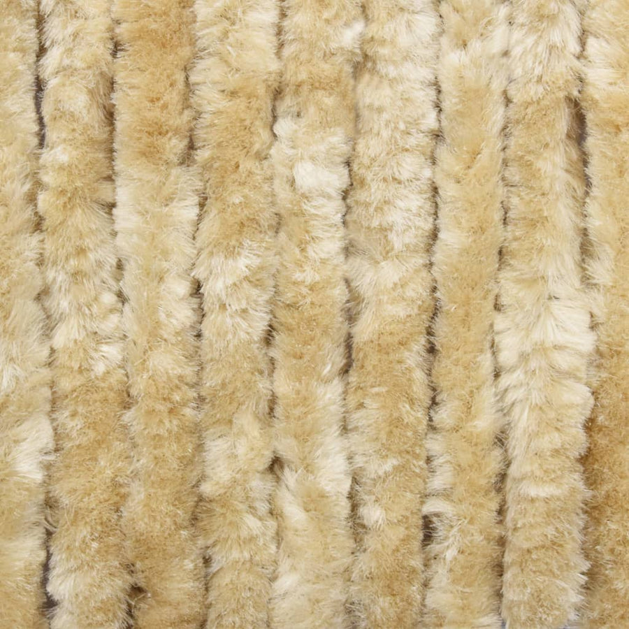 Vliegengordijn 120x220 cm chenille beige 120 x 220 cm Beige