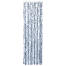 Vliegengordijn 120x220 cm chenille zilverkleurig 120 x 220 cm Zilver